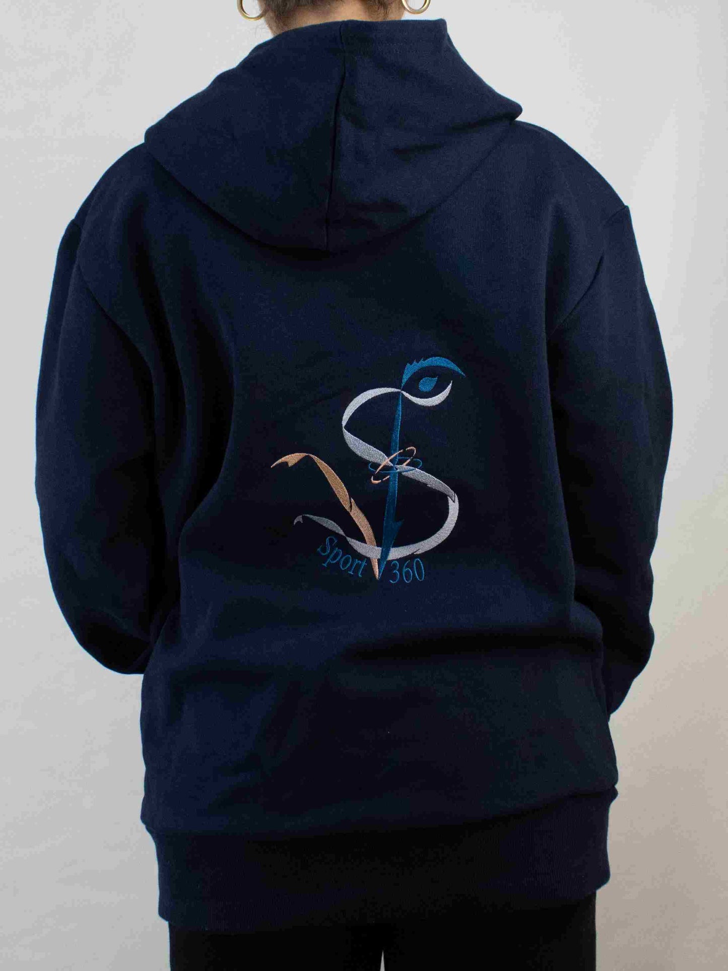 SportV360™: Sweat navy, Hoodie 280 100% coton