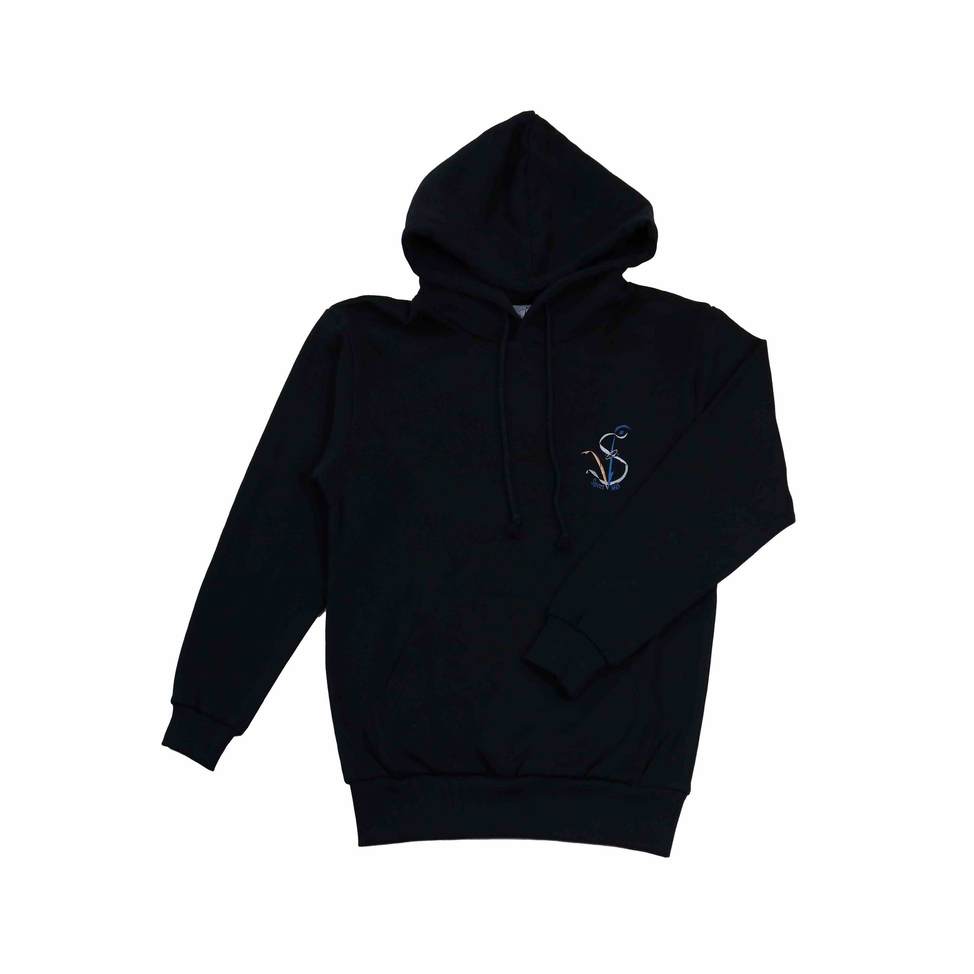 SportV360™: Sweat noir, Hoodie 280 100% coton