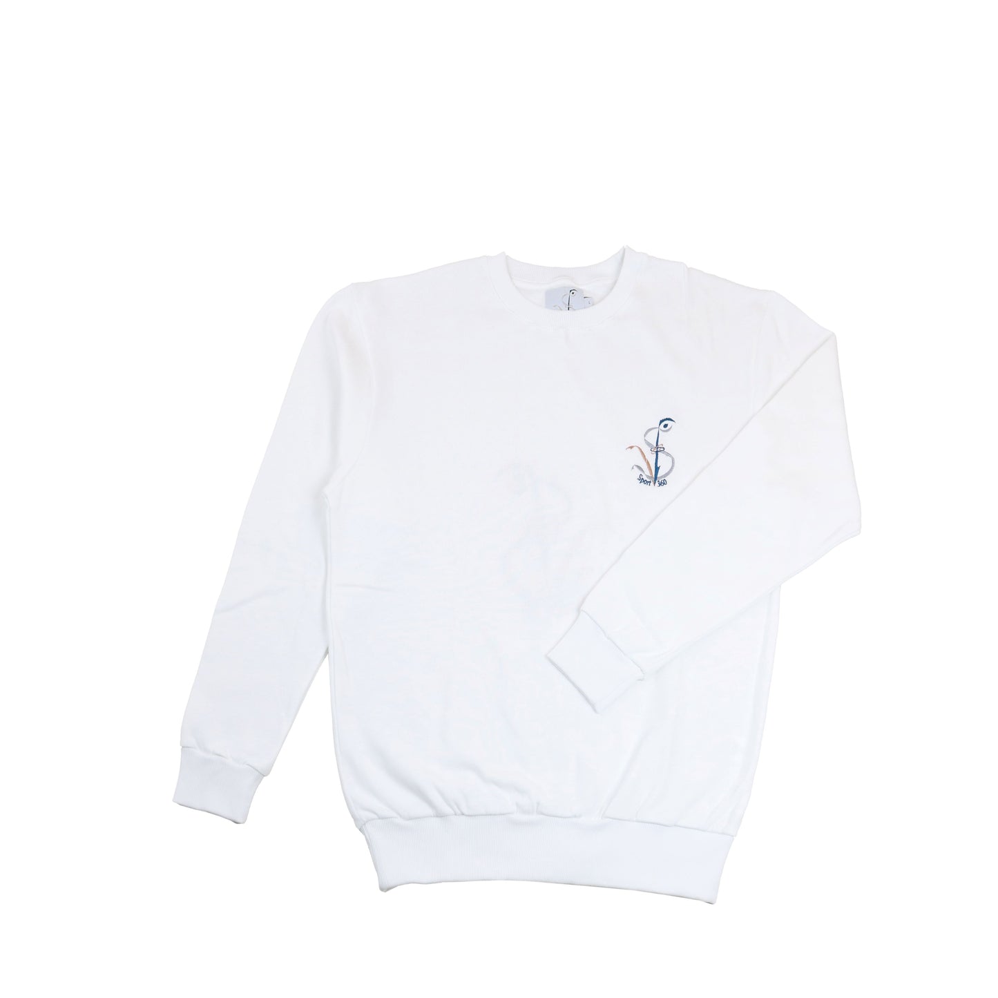 SportV360™: Polo blanc, Crewneck 280