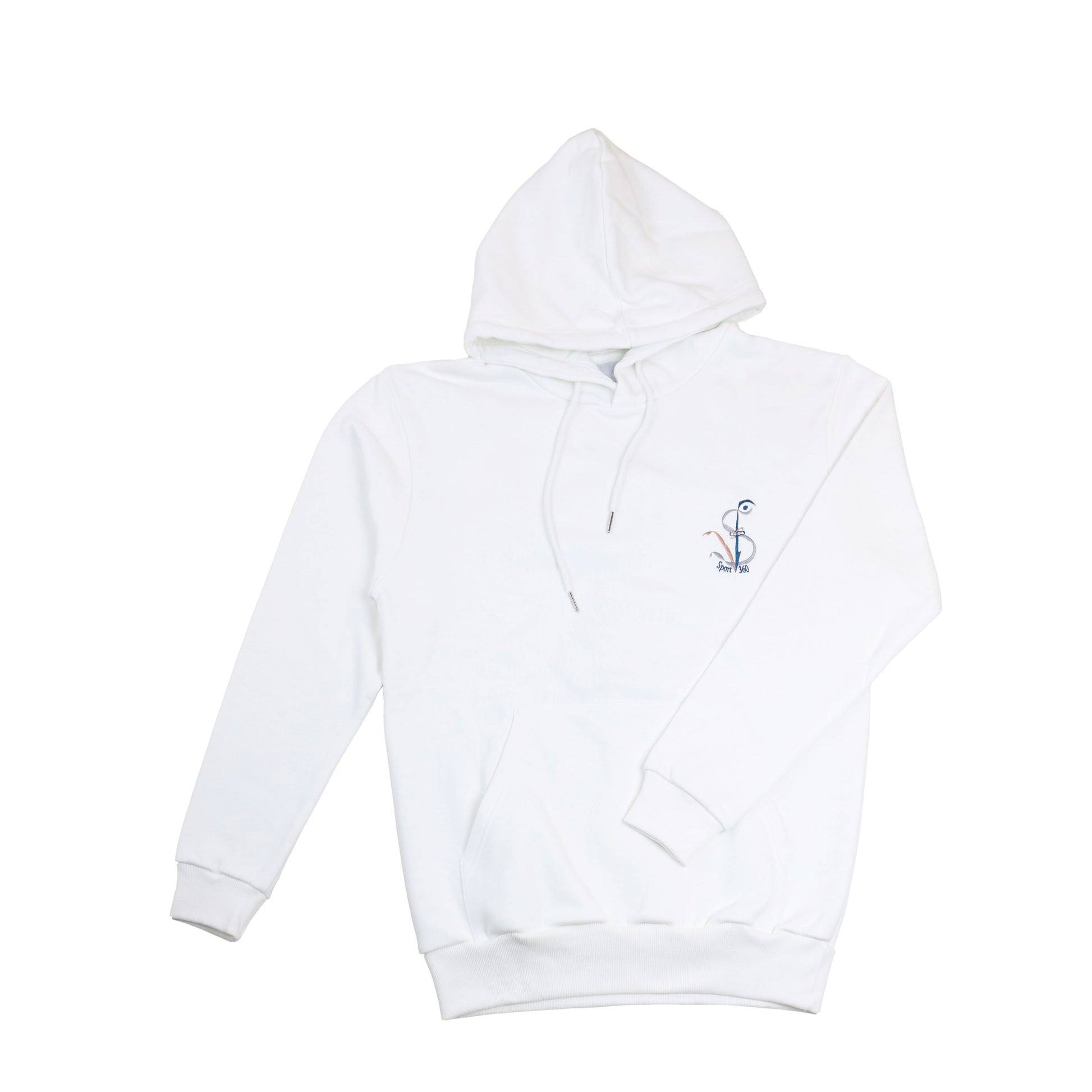 SportV360™: Sweat blanc, Hoodie 420 100%coton