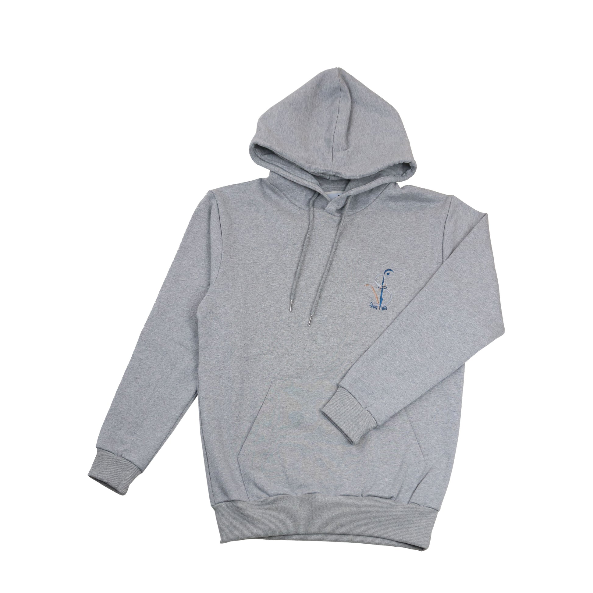 SportV360™: Sweat gris, Hoodie 420 100%coton