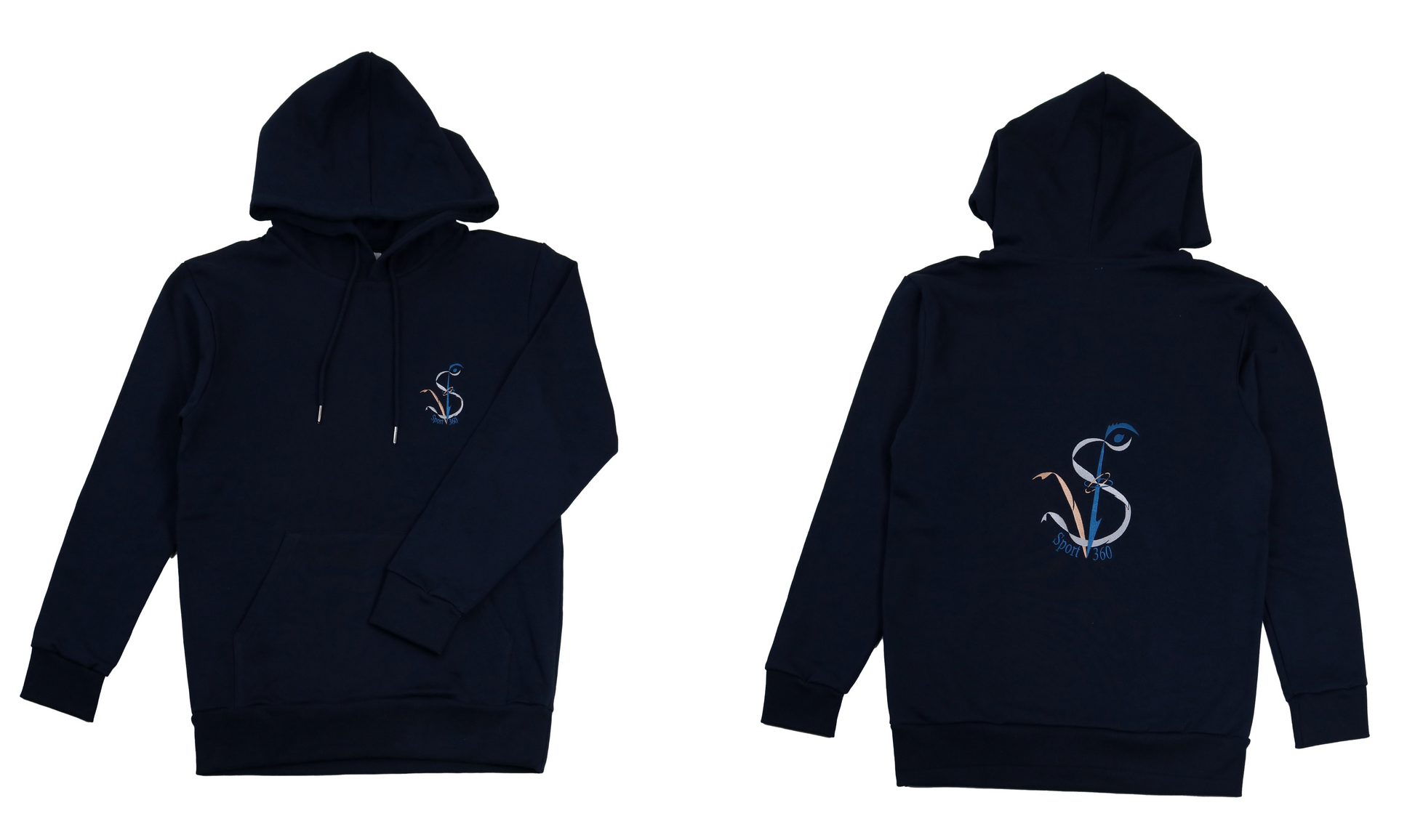 SportV360™: Sweat navy, Hoodie 420 100%coton