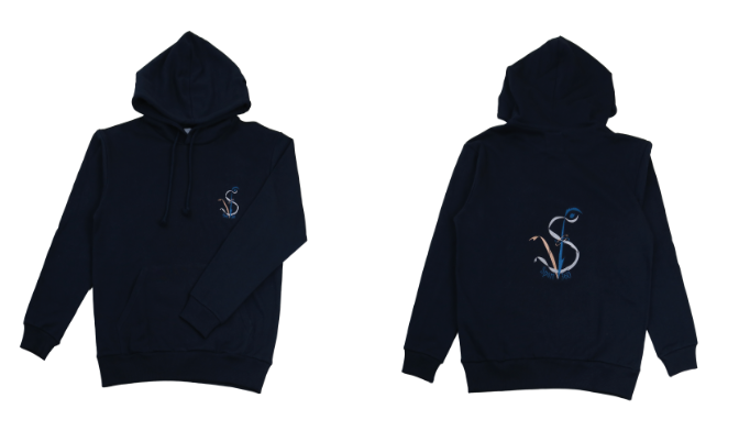 SportV360™: Sweat navy, Hoodie 280 100% coton